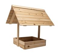 WERKA PRO Mangeoire Bois pour Poules 70 x 60 x h 70cm
