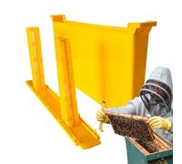 Mangeoire Pour Abeilles - 3,5 L En Bois PP Pour Ruche Profonde | Plateau D'alimentation Pour Abeilles Mellifères | Distributeur D'eau D'alimentation Pour Ruche Apicole | Conducteur De Cadre D'outil D'