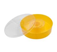 Mangeoire pour abeilles | Mangeoire ronde rapide | Équipement d'apiculture | Alimentation efficace des abeilles | Fournitures d'apiculture rondes pour nourrir l'eau ou le sucre