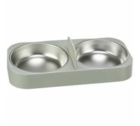 Mangeoire pour Animaux de Compagnie Trixie Blanc Acier Inoxydable Plastique 500 ML 32 x 5 x 16 cm - Marque : Trixie - EAN : 4011905243481