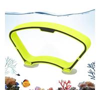 Mangeoire pour Aquarium - Anneau Alimentaire Flottant, Cercle d'alimentation à Ventouse, Accessoire d'aquarium | Placement Stable, réduit Les déchets, Alimentation contrôlée, Installation Facile,