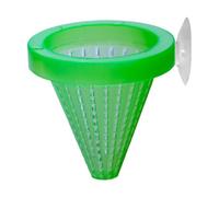 Mangeoire pour aquarium et bassin à poissons | Ventouse pour aquarium, gobelet à ver rouge pour aquarium, convient pour table de table, foyer, entrée, chambre à coucher, aménagement paysager et