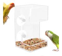 Mangeoire Pour Aquarium-plateau D'alimentation Pour Aquarium De 2,36x2,36x3,93 Pouces, Distributeur De Nourriture Pour Poissons D'aquarium, Récipient D'alimentation Transparent | Distributeur De Creve