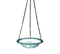Mangeoire pour Bain d'oiseaux - Bains d'oiseaux pour Extérieur en Métal Robuste | Suspension Décorative en Métal pour Observatoire, Balcon, Terrasse, Fenêtre D'appartement