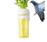 Mangeoire pour Cage à perroquets | Mangeoires avec Design de Stockage d'eau pour perroquets - Les Verts Frais, récipient de Nourriture pour Oiseaux pour perruches, inséparables, calopsittes