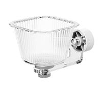 Mangeoire pour cage - Transparent, mangeoire pour perruches anti-retournement, conception stable à l'épreuve des déversements | Cockatiel Ara Perruche Finch Amour Aliments Eau