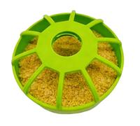 Mangeoire pour Canard,Anti-gaspillage Grande Capacité - Trémie Ronde pour Volaille - pour Calopsitte Perruche Cage Poulailler Maison Jardin Terrasse Balcon