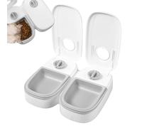 Mangeoire pour chat - 350 ml alimentée par piles - Récipient pour chat | Pour chiot, chaton, petite, moyenne et grande race, extérieur, maison, salon