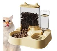 Mangeoire pour chat et distributeur d'eau, mangeoire automatique pour chien,Distributeur d'eau pour chat, mangeoire pour animaux de compagnie | Bol de nourriture pour chien, récipient de stockage, man