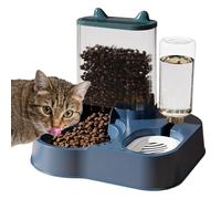 Mangeoire pour chat et distributeur d'eau, mangeoire automatique pour chien,Distributeur d'eau pour chat, mangeoire pour animaux de compagnie - Bol de nourriture pour chien, récipient de stockage, man