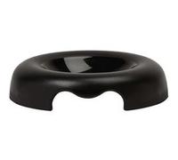 Mangeoire pour chats Kitty polypropylène 18 cm Noir