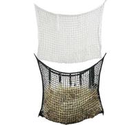 Mangeoire pour chevaux - Sac en filet à foin à alimentation lente pour une journée complète | Filet à foin rectangulaire ṕour chevaux, f́ilet en nylon tressé, alimentation d'une journée complète p̀our