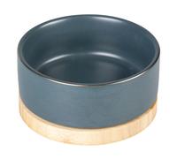 Mangeoire pour chien Duvoplus Timber Bleu 450 ml / 12,5x12,5x6 cm