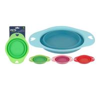 Mangeoire pour chien pliable en silicone