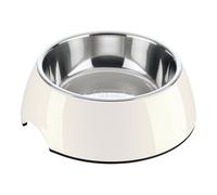 Mangeoire pour chiens Hunter Mélamine Acier inoxydable Blanc 350 ml [18,5 x 1