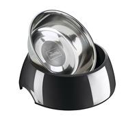 Mangeoire pour chiens Hunter Noir 1,4 L Acier inoxydable