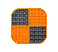 Mangeoire pour chiens Lickimat Dog Slomo Orange polypropylène TPR