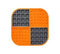 Mangeoire pour chiens Lickimat Dog Slomo Orange polypropylène TPR