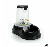 Mangeoire pour chiens Stefanplast Anthracite Translucide Plastique 1,5 L 18,5