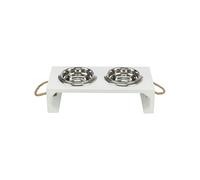 Mangeoire pour chiens Trixie Blanc