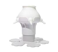 Mangeoire pour chiots avec 5 tétons réglable en hauteur pour nouveau-né chaton animal domestique biberon de lait