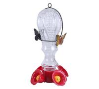 Mangeoire pour colibri 283,5 g - Remplissage facile pour une utilisation en extérieur - Port anti-abeilles et protection contre les fourmis - Pour observation des oiseaux