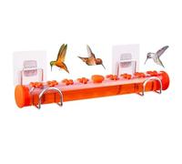 Mangeoire pour Colibri pour l'extérieur, mangeoire à Une rangée pour Oiseaux - Mangeoire à Oiseaux à Long Tube pour Les Personnes âgées, Les, Les Amis