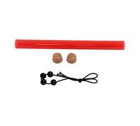 Mangeoire pour colibris avec Tube allongé |Vue à 360 degrés pour l'observation des Oiseaux |Mangeoire à Tube Suspendue pour l'extérieur/Jardin/terrasse |Remplissage et Entretien (Red Tube 40)