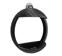 Mangeoire pour fenêtre - Mangeoire pour fenêtre transparente pour extérieur, maison ouverte et ronde pour mitrailleurs et oiseaux sauvages, station d'observation résistante aux ints