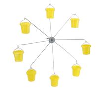 Mangeoire pour Oiseaux à Grande Roue, Nourriture pour colibris, mangeoire à Oiseaux Suspendue d'extérieur