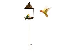 Mangeoire pour oiseaux avec barre de sol - Rétro - Niche de repos