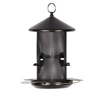 Mangeoire pour oiseaux de ciel à pied Duvoplus Modena Marron 37x28x113 cm