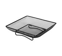 Mangeoire pour oiseaux d'extérieur | Mangeoire de sol carrée pour oiseaux | Mangeoire en maille métallique, fournitures pour animaux pour lapins écureuils décoration de jardin extérieur