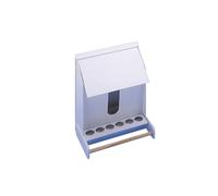 Mangeoire pour oiseaux en plastique Nobby Pet Blanc 20 cm