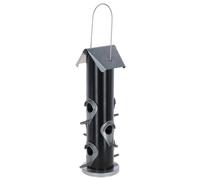 Mangeoire pour oiseaux Kerbl Kehlstein Noir 15x15x35 cm