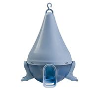 Mangeoire pour oiseaux Nobby Pet Kiku Bleu TU