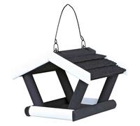 Mangeoire pour oiseaux suspendue en pin Trixie Natura Noir TU
