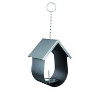 Mangeoire pour oiseaux - Trixie - Boule de graisse - Métal - Argent - 14x19x12 cm