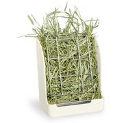 Mangeoire pour Petits Animaux, Plastique Blanc, Lapin Chinchilla | Bol Profond, Usage Pratique, Empêche de Mordre, pour Cage, Format Stable, Accessoires Utiles