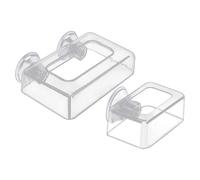 Mangeoire pour poissons d'aquarium - Anneau d'alimentation pour aquarium | Outil distributeur à ventouse, configuration de distribution de granulés flottants contrôlés en acrylique, kit d'alimentation
