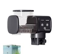Mangeoire pour poissons d'aquarium | Distributeur d'aliments de précision avec minuterie | Chargeur et distributeur pour aquarium | Pour les voyages étang maison de vacances w nd betta tortue
