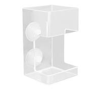 Mangeoire pour poissons d'aquarium - Distributeur de nourriture avec ventouse | Support alimentaire transparent pour les crevettes | Empêche la dispersion des aliments, accessoires d'aquarium pour une