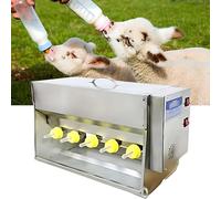 Mangeoire pour porcelet - Bouteille d'allaitement en acier inoxydable pour éviter la course - Idéal pour nourrir et soigner les porcelets