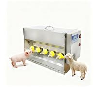 Mangeoire pour porcelets, mangeoire multi-porcelets pour fermes, capacité de 15/20 L, 14 avec trou de source sonore, idéal pour les pâturages et les soins des animaux