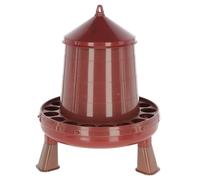 Mangeoire pour poules sur pieds recyclé Kerbl Marron 4,8 L