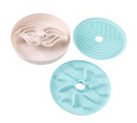 Mangeoire pour puzzles pour chiens | Bol de Puzzle interactif pour chien, labyrinthe, tapis à lécher pour bol d'alimentation détachable Anti-étouffement pour chiens de petite, moyenne et grande taille