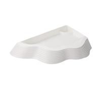 Mangeoire pour reptiles | Baignoire antidérapante pour tortue avec rampe texturée | Décoration d'aquarium Plateau de trempage pour Gecko Serpent Dragon Barbu