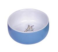 Mangeoire pour rongeurs Nobby Pet Rabbit Bleu 0,3 L