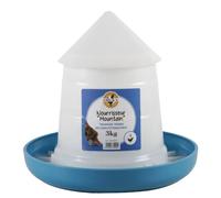Mangeoire pour volailles conique Chick'A Mountain Bleu 1,5 kg
