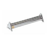 Mangeoire pour volailles en acier galvanisé à grille mobile pour 20 Chick'A Gris 50 cm